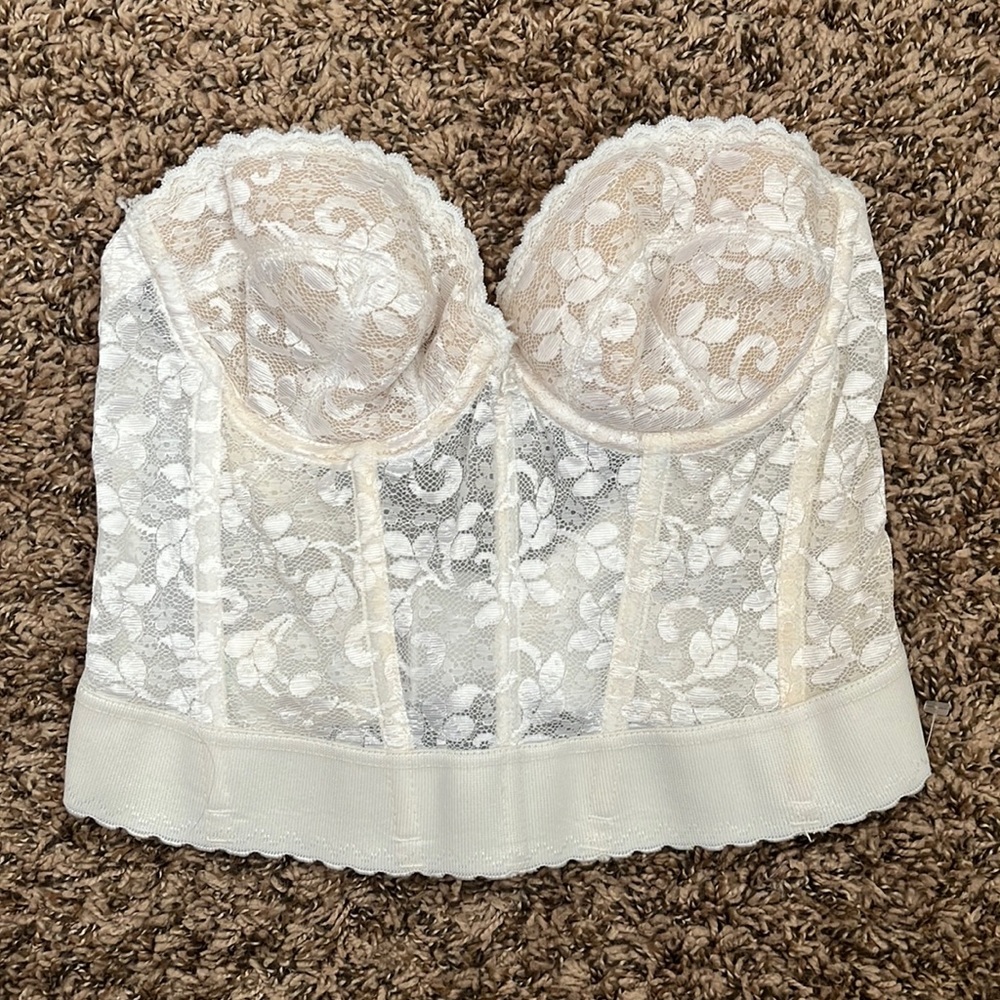 Beautiful vintage lace corset
